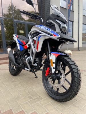 Мотоцикл дорожный Motoland GS ENDURO тур-эндуро (сине-белый)