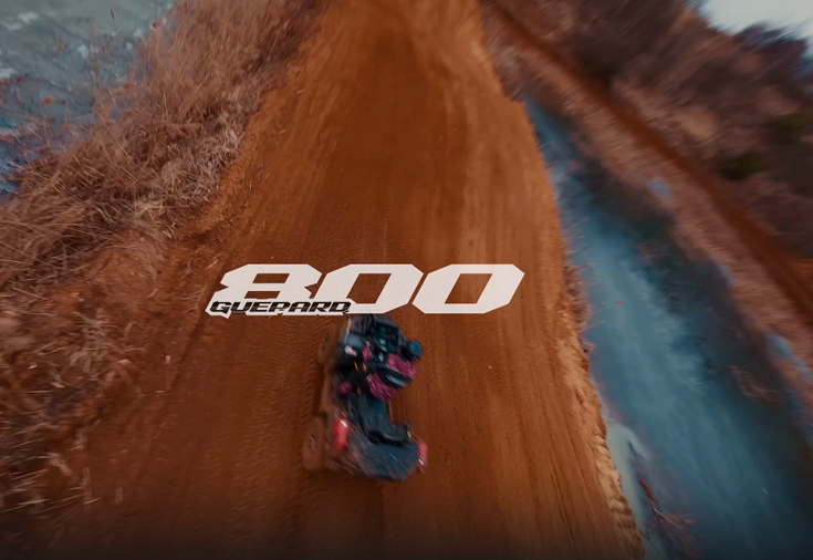 Зверь на колёсах — Stels Гепард 800 в деле!