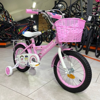 14" Вел-д ARIA QUEEN корзинка KSQ140 МАРКИРОВКА (Розовый белый KSQ140PW)