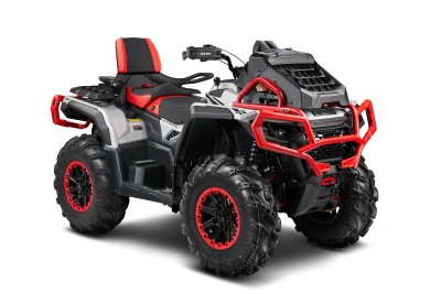 Квадроцикл AODES Pathcross MAX 1000 MUD PRO 2026 (Серебро / Красный)