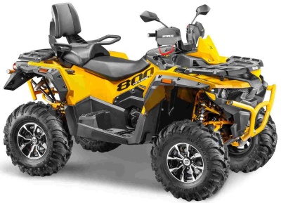 Квадроцикл STELS ATV 1000 (PE) ГЕПАРД 2.0 K01 LX EPS Экспедиция 2026 (Золото / Чёрный)