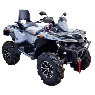 Квадроцил STELS ATV800 (TE) ГЕПАРД 2.0 К03 (Серый)