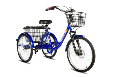 24'' Вел-д РВЗ "Чемпион" 6ск, 3-х кол. (синий)