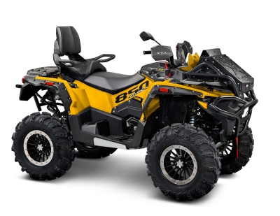 Квадроцикл STELS ATV 850 (PE) ГЕПАРД 2.0 K01 EPS Tech 2026 (Золото / Чёрный)