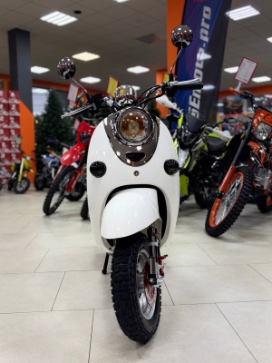 Скутер VMC RETRO BY49QT-2A 49см3 (WHITE (теплый))