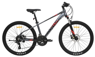 26" Вел-д TechTeam NEON МАРКИРОВКА (14" серый)