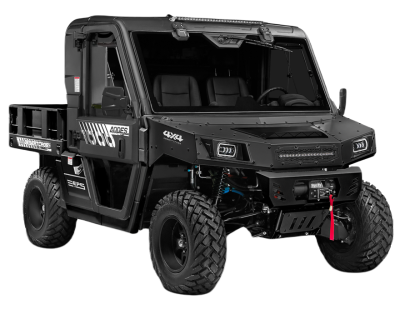 AODES UTV Desertcross1000-3 HVAC 2026 (черный)