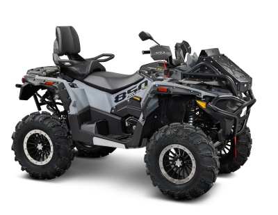 Квадроцил STELS ATV850 (PE) ГЕПАРД 2.0 K02 ITP  (Серый)