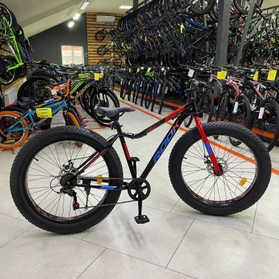 26" Вел-д Rook FAT Bike FS260D (черный/красный FS260D-BK/RD)