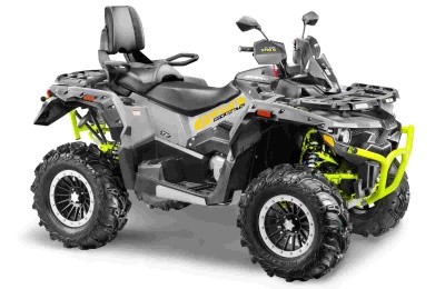 Квадроцил STELS ATV650 (TE) ГЕПАРД 2.0 К02 (Серый)